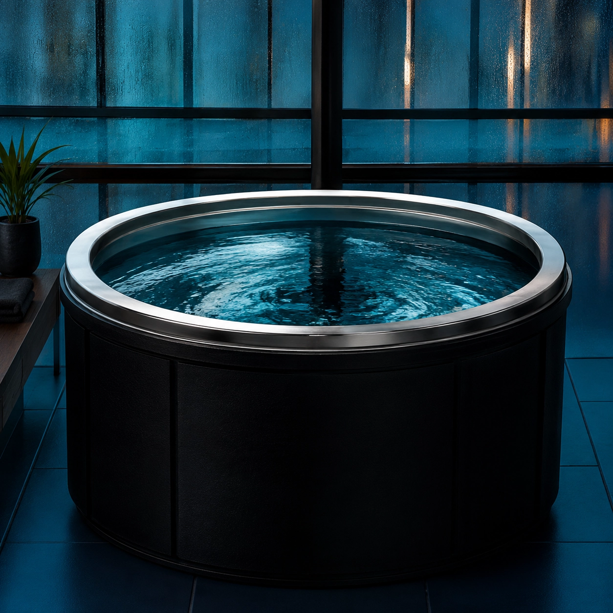 Cold plunge wellness experience