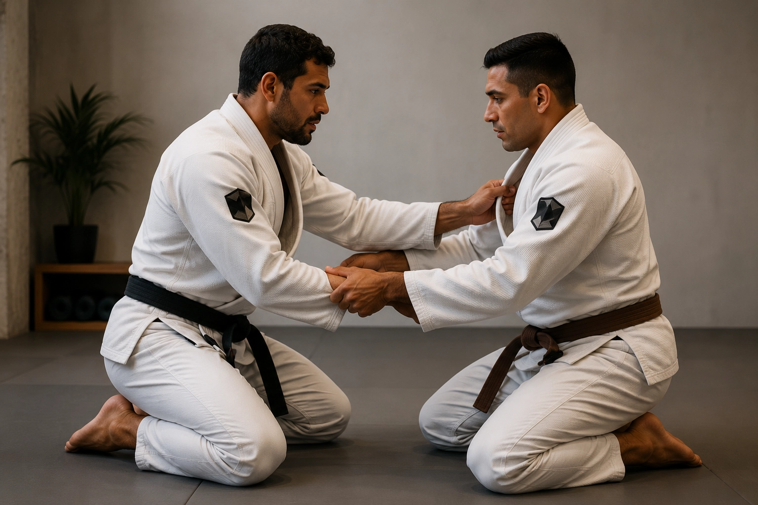 Brazilian jiu-jitsu martial arts practice
